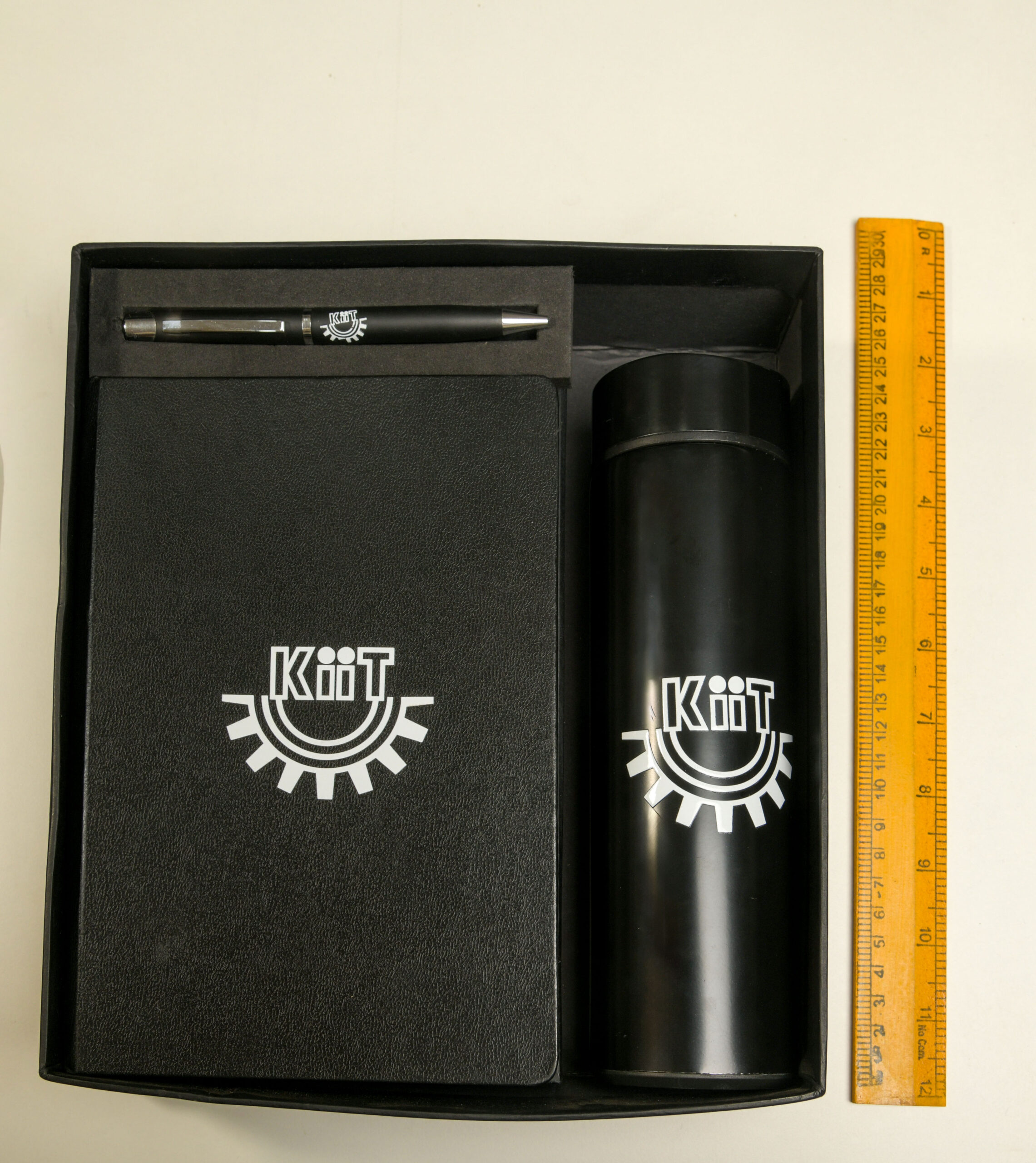 Diary, Pen & Bottle (Black) (3 In 1) - Image 5