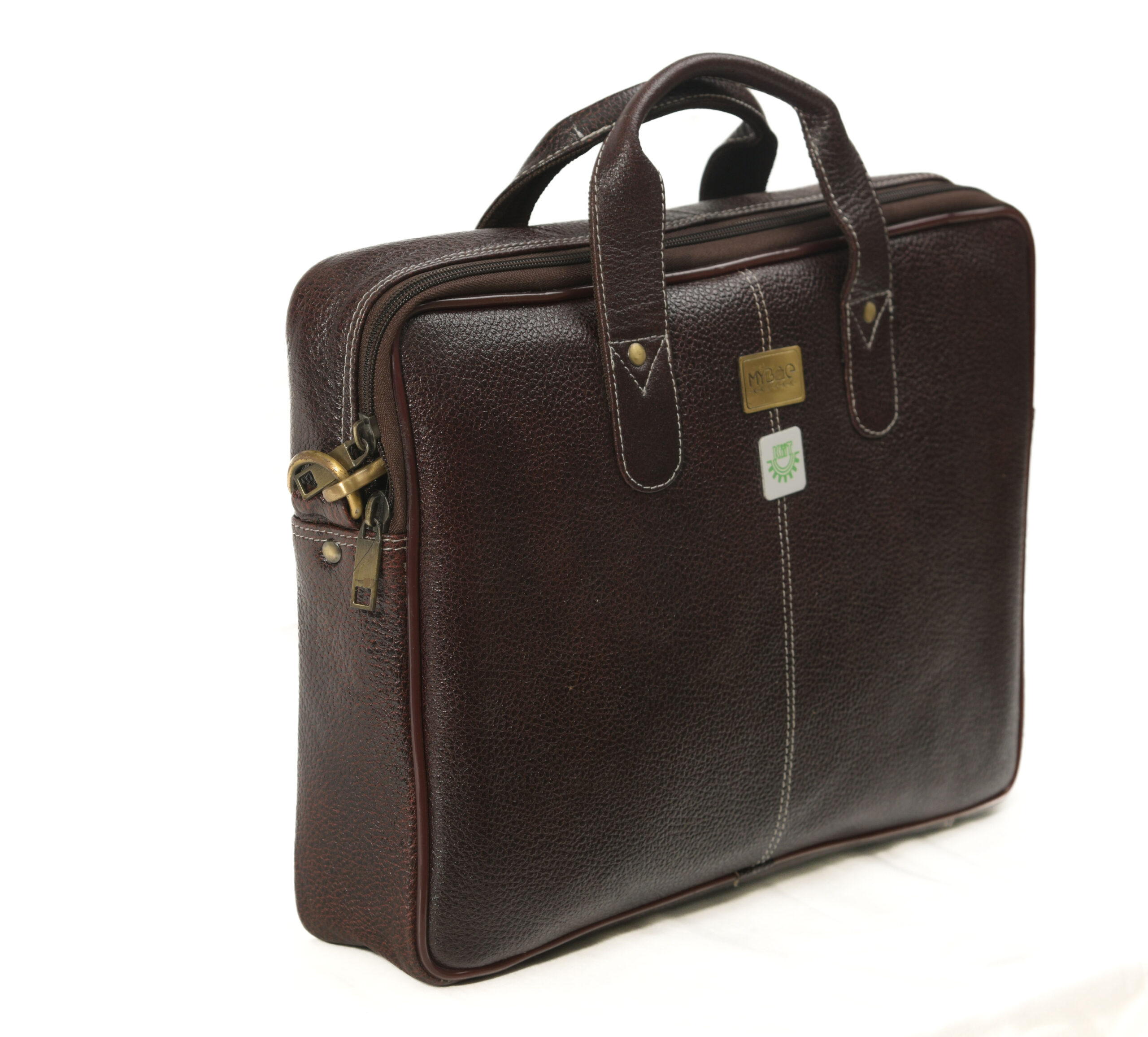 Leather Laptop Bag - Image 5