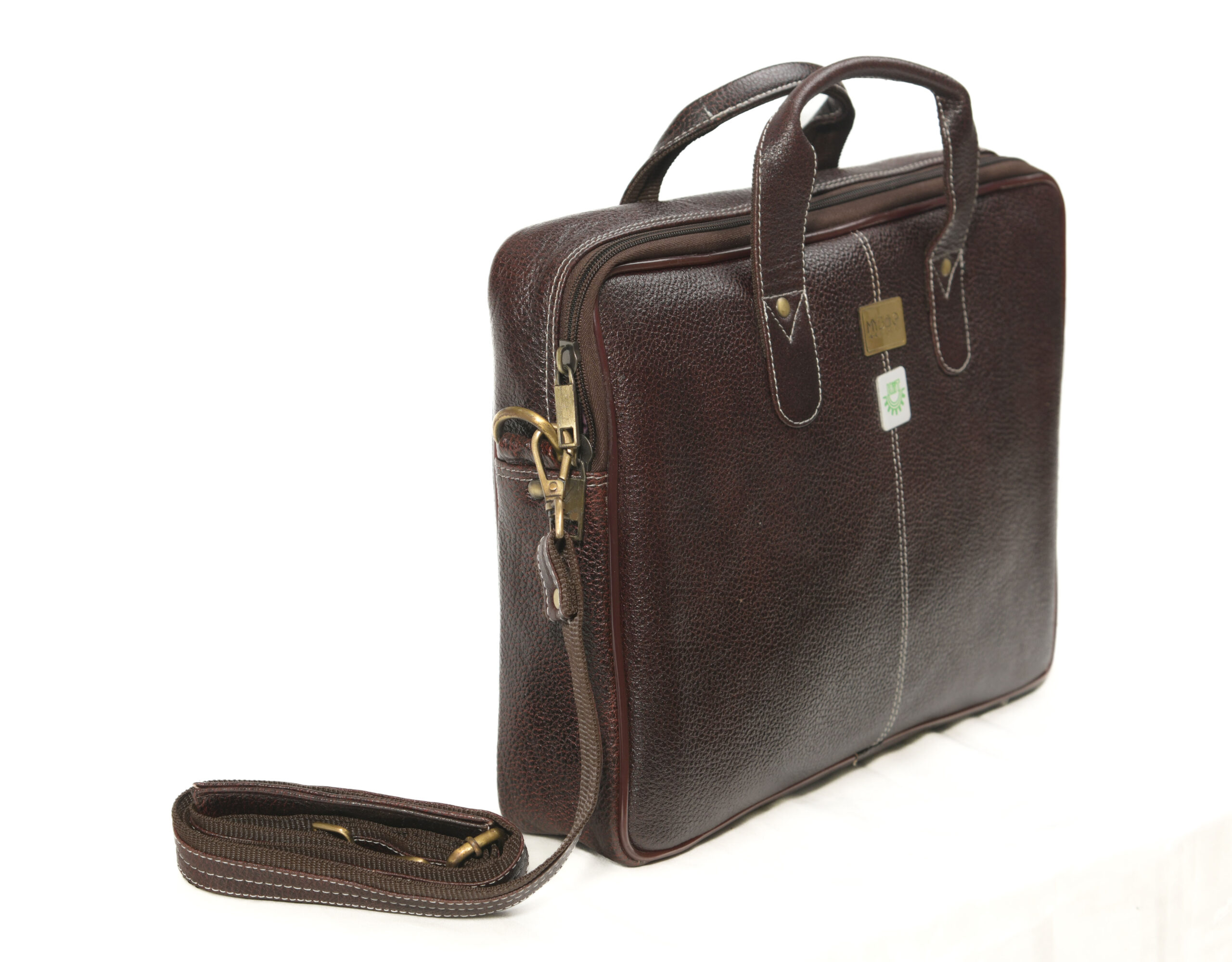 Leather Laptop Bag - Image 6