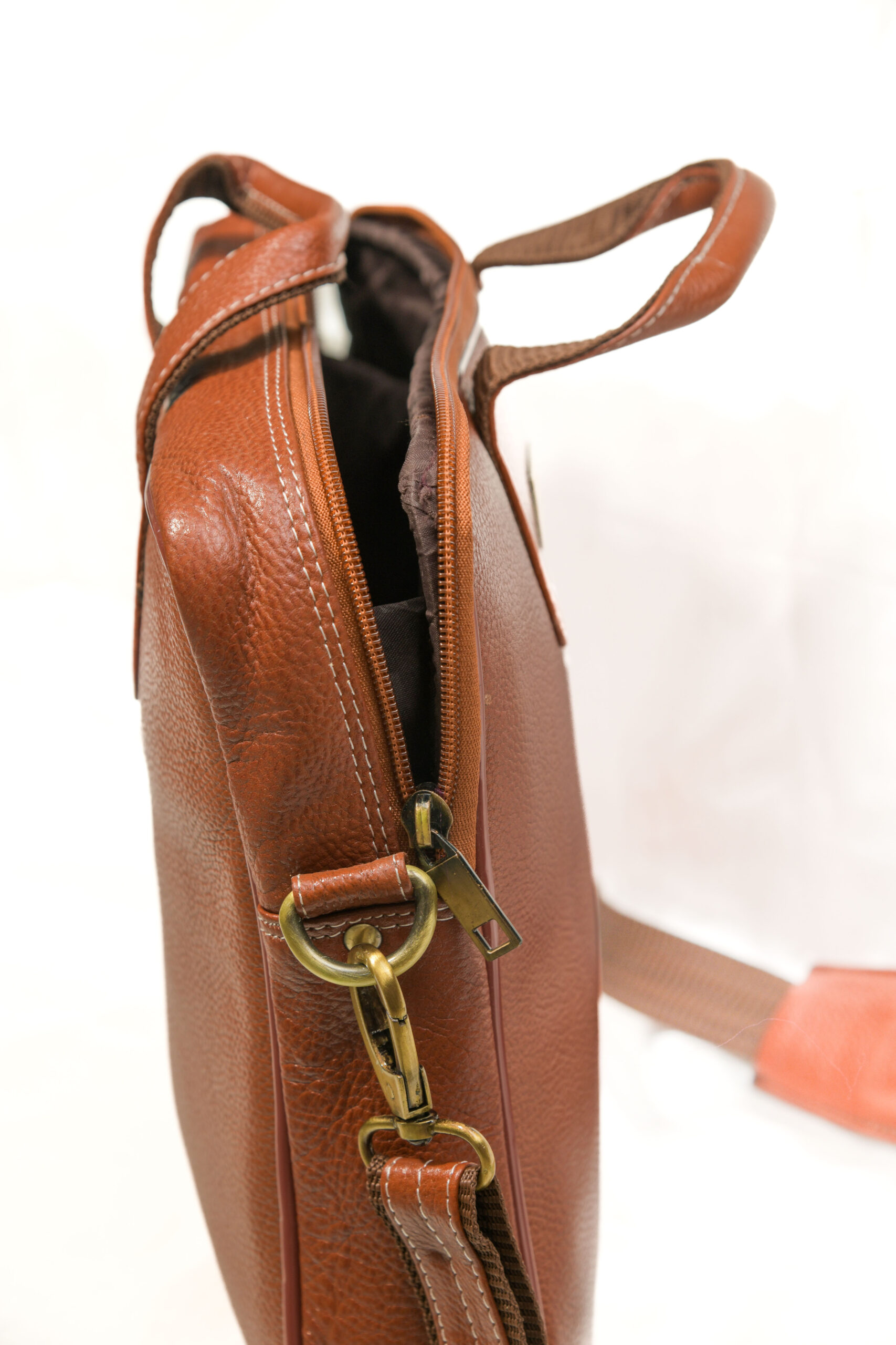 Leather Laptop Bag - Image 4